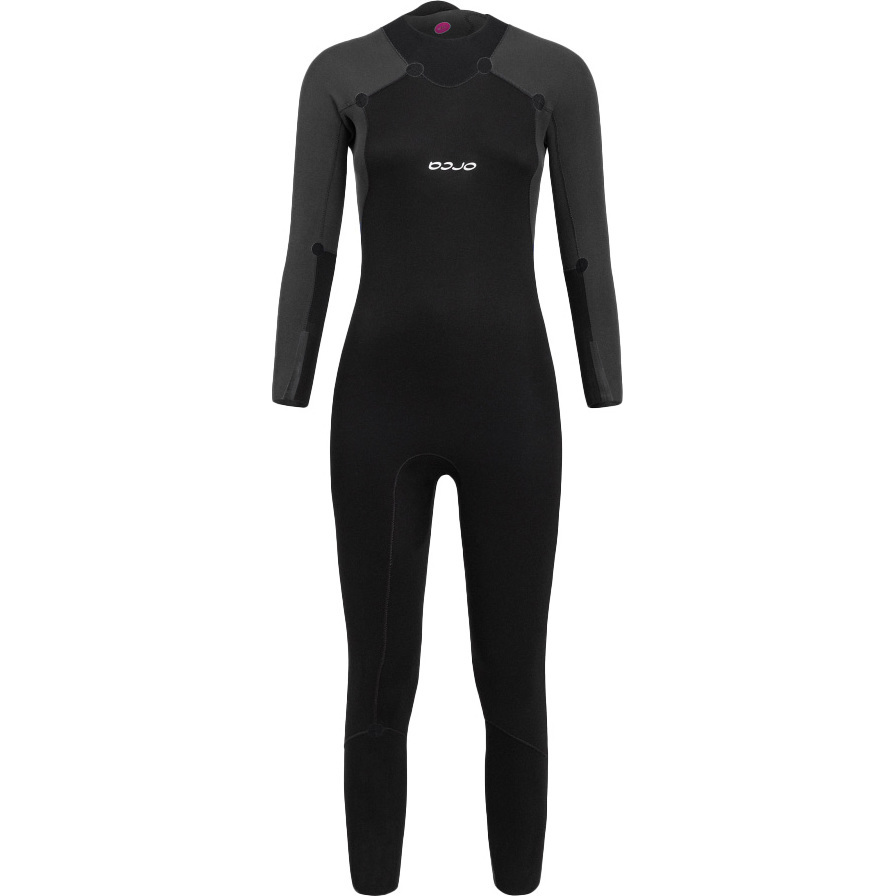 2026 Orca Dames Vitalis TRN Rug Ritssluiting Open Water Swim Wetsuit NN684601 - Black